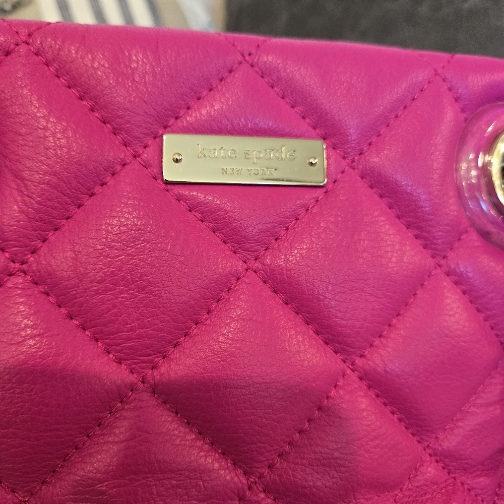 Kate Spade New York Gold Coast Maryanne Quilted Leather Shoulder Bag in Pink - Picture 4 of 17